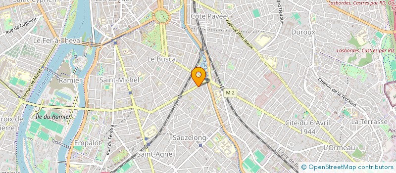 localisation de l'entreprise C.M.P.P. à TOULOUSE