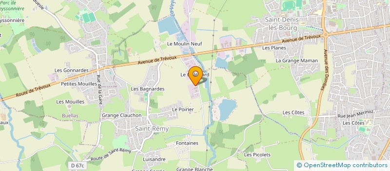 localisation de l'entreprise C.M.PARTICIPATIONS  BUELLAS