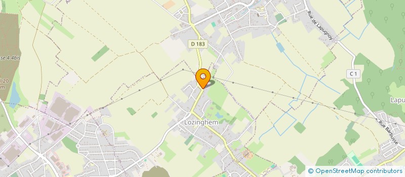 localisation de l'entreprise C&M PATRIMOINE  LOZINGHEM