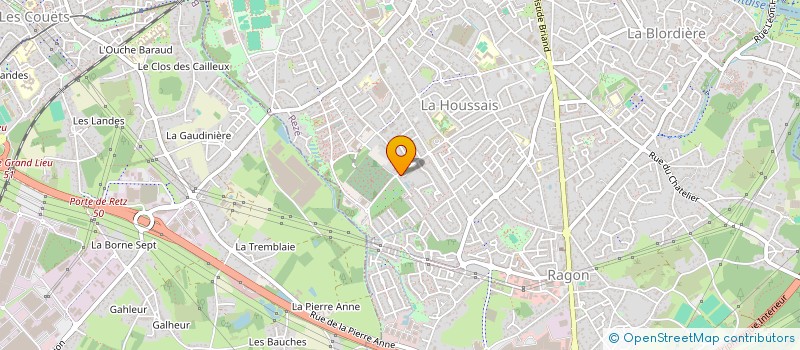 localisation de l'entreprise C M R  REZE