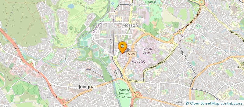 localisation de l'entreprise C.M.R. ESPACE VERT  MONTPELLIER