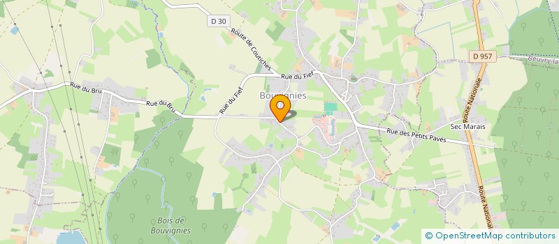 localisation de l'entreprise C.M.S à BOUVIGNIES