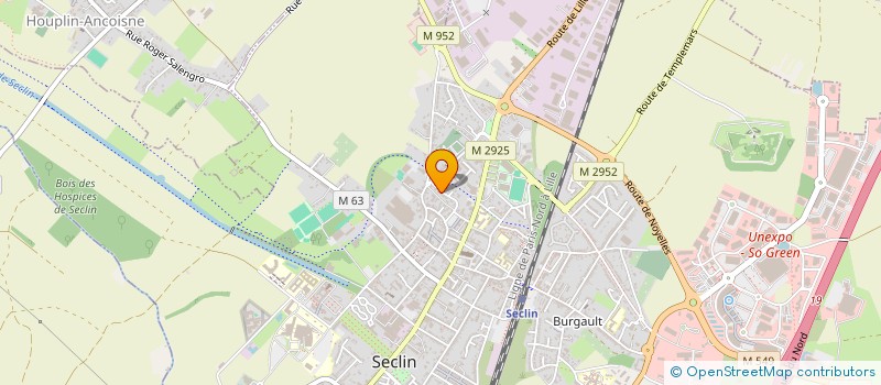 localisation de l'entreprise C M S  SECLIN