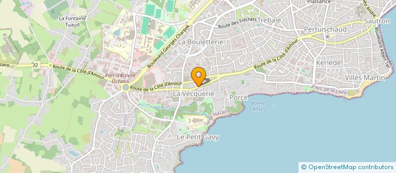 localisation de l'entreprise C.M.S.I. (CARPENT MONTA SALDUR IN OX) à SAINT-NAZAIRE