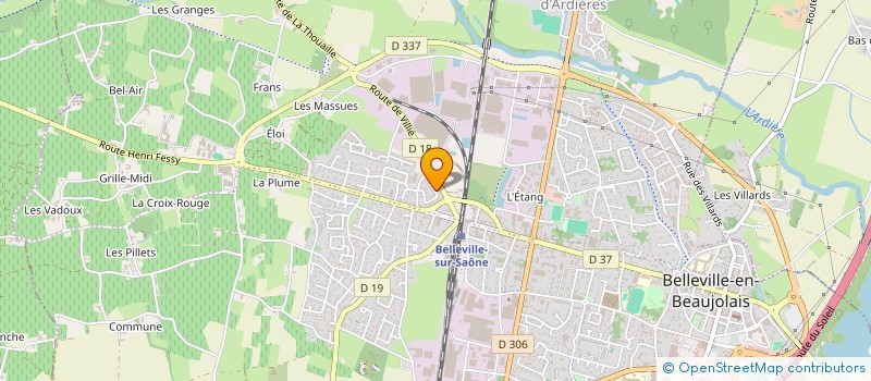 localisation de l'entreprise C.M.T  THEIZE