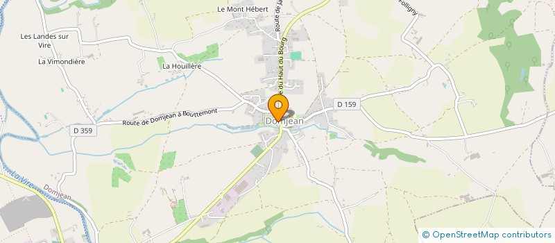 localisation de l'entreprise C.M.T. MAUGER  DOMJEAN