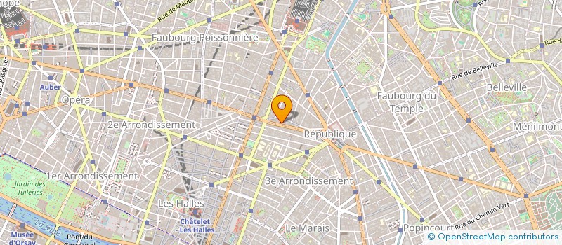 localisation de l'entreprise C.M.T.P. à PARIS
