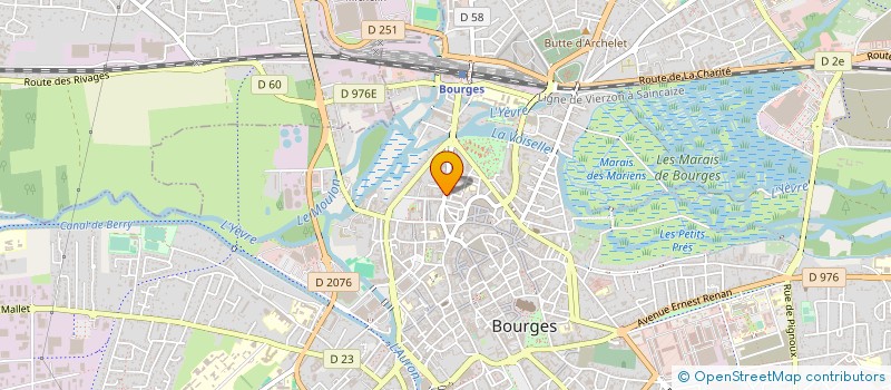 localisation de l'entreprise C.M.T.SERVICES à BOURGES