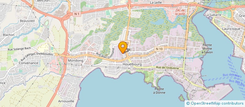 localisation de l'entreprise C.MA CUISINE  BAIE-MAHAULT