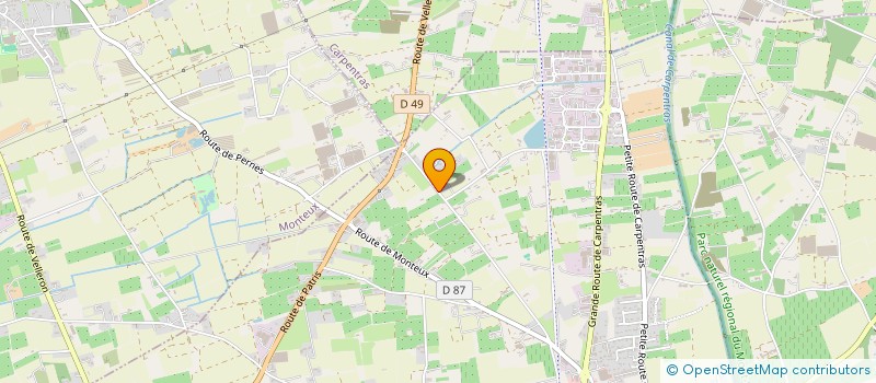 localisation de l'entreprise C & MA DECO à PERNES-LES-FONTAINES