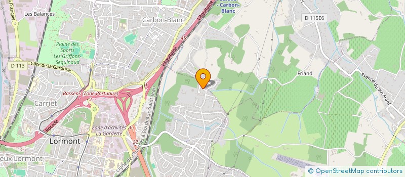 localisation de l'entreprise C'MAGIC PRODUCTIONS  LORMONT