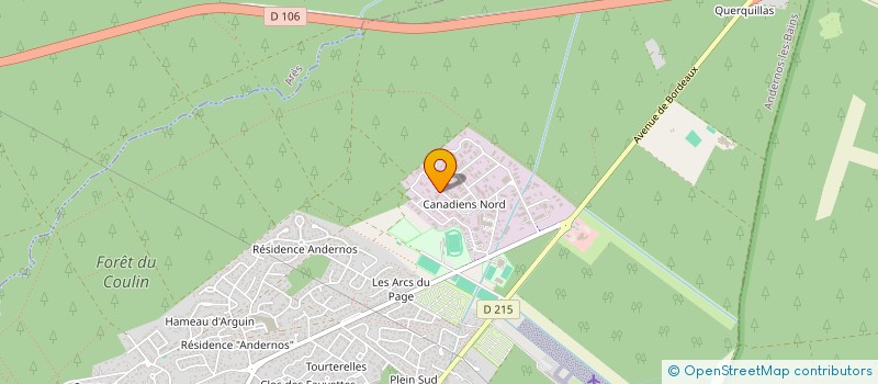 localisation de l'entreprise C.MARCHEGUAY à ANDERNOS-LES-BAINS
