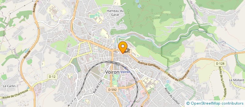 localisation de l'entreprise C MARINE ESTHETIQUE à VOIRON