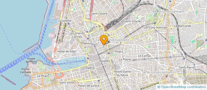localisation de l'entreprise C MARSEILLE B&B à MARSEILLE