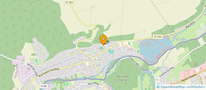 localisation de l'entreprise C MELLEA  EZY-SUR-EURE