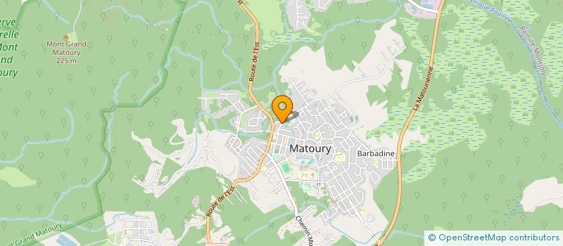 localisation de l'entreprise C META  MATOURY