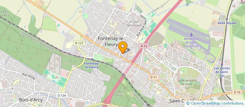 localisation de l'entreprise C&MK ENGINEERING  MORAINVILLIERS