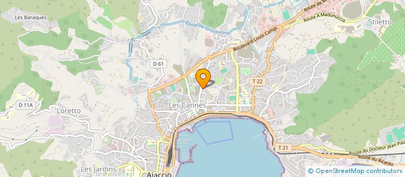 localisation de l'entreprise C. MOBILE à AJACCIO