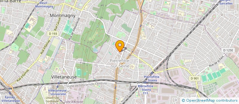localisation de l'entreprise C.MODE à PIERREFITTE-SUR-SEINE