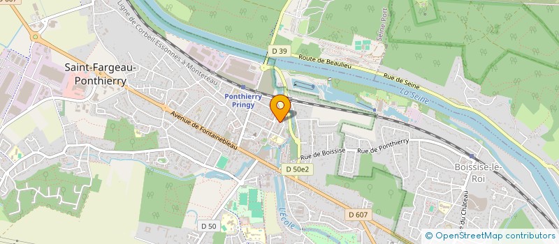localisation de l'entreprise C MOI L'KDO à SAINT-FARGEAU-PONTHIERRY