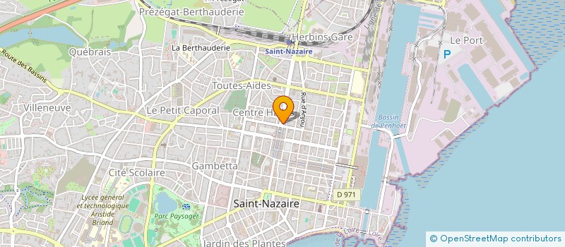 localisation de l'entreprise C-MOLLY  SAINT-NAZAIRE