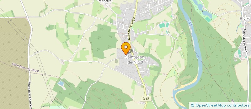 localisation de l'entreprise C MON BURO à MEXIMIEUX