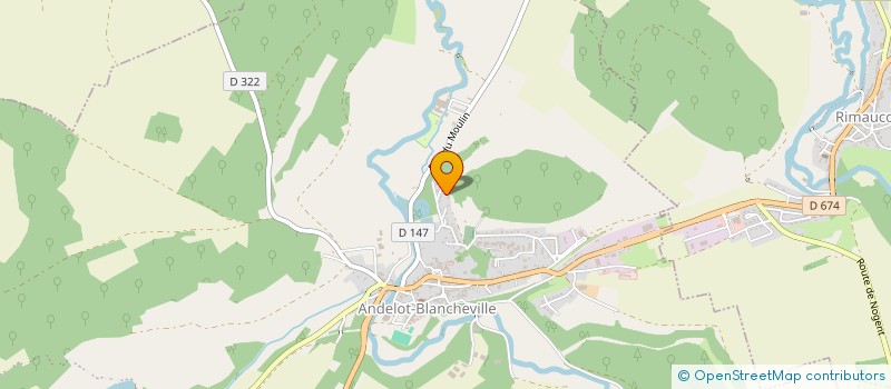 localisation de l'entreprise C MON DIAG à ANDELOT-BLANCHEVILLE