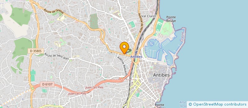 localisation de l'entreprise C MON PEINTRE à ANTIBES
