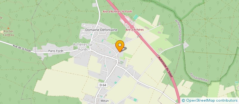 localisation de l'entreprise C MOUVOIR à ACHERES-LA-FORET