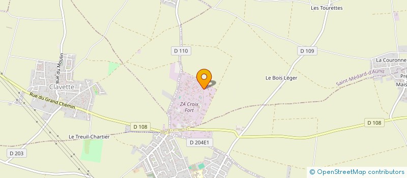 localisation de l'entreprise C-N  SAINT-MEDARD-D'AUNIS