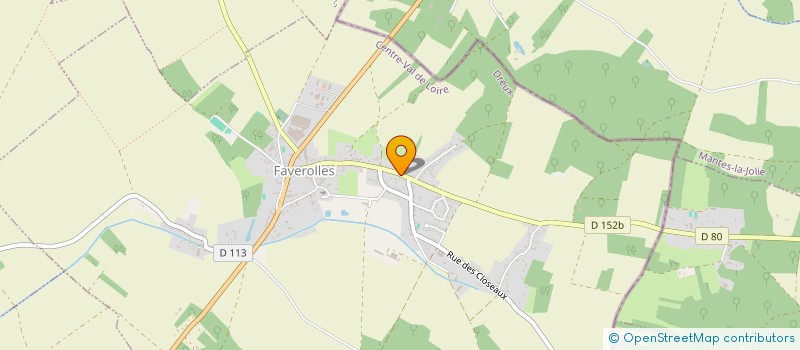 localisation de l'entreprise C & N à FAVEROLLES
