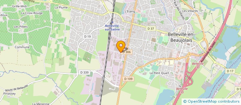 localisation de l'entreprise C N B à BELLEVILLE-EN-BEAUJOLAIS