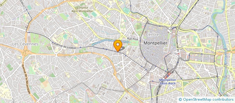localisation de l'entreprise C.N.C CONSEIL à MONTPELLIER