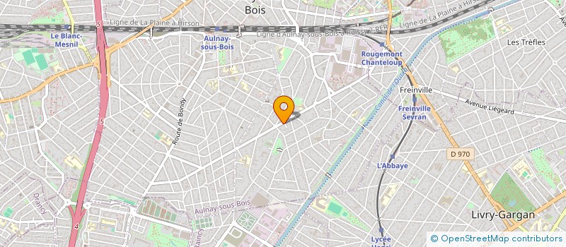 localisation de l'entreprise C N C ENGINS à AULNAY-SOUS-BOIS