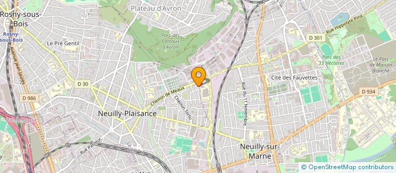 localisation de l'entreprise C&N CONSEIL à NEUILLY-PLAISANCE