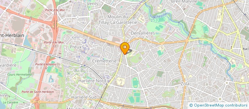 localisation de l'entreprise C.N.D. à NANTES