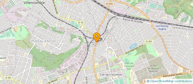 localisation de l'entreprise C.N. EUROPE à NEUILLY-SUR-MARNE