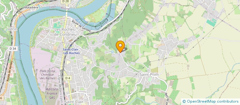 localisation de l'entreprise C.N.H.L GOMEZ  SAINT-PRIM