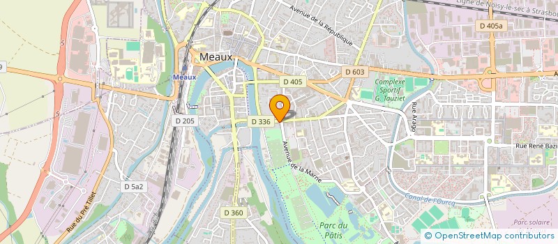 localisation de l'entreprise C&N INVEST  MEAUX