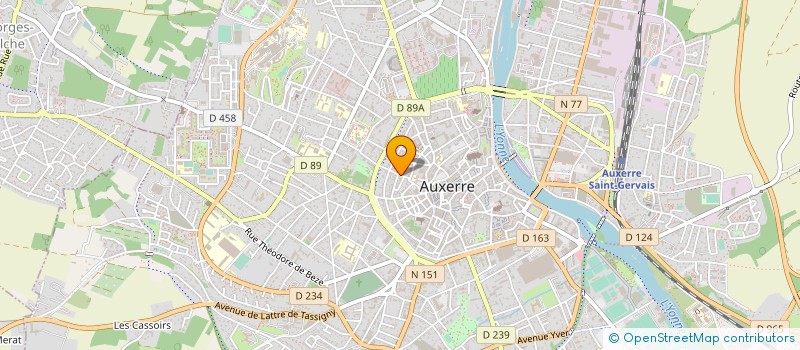 localisation de l'entreprise C.N.L. 89 , FEDERATION DEPARTEMENTALE DU LOGEMENT à SENS