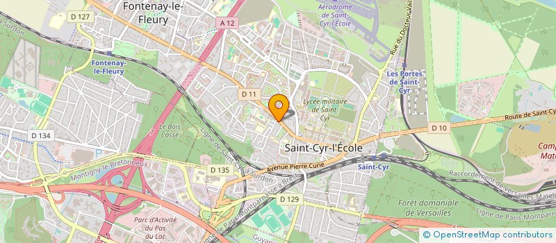 localisation de l'entreprise C.N.L.FEDERATION DU LOGEMENT DES YVELINES à SAINT-CYR-L'ECOLE