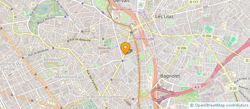 localisation de l'entreprise C.N.M. INDUSTRIE à PARIS