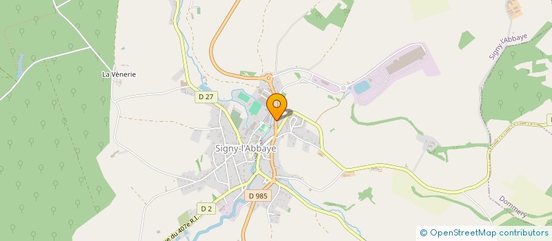 localisation de l'entreprise C-N-R ARDENNE à SIGNY-L'ABBAYE