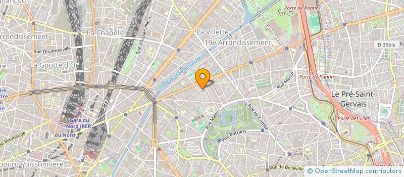 localisation de l'entreprise C N S à PARIS