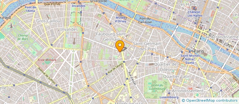 localisation de l'entreprise C.N.S.  PARIS