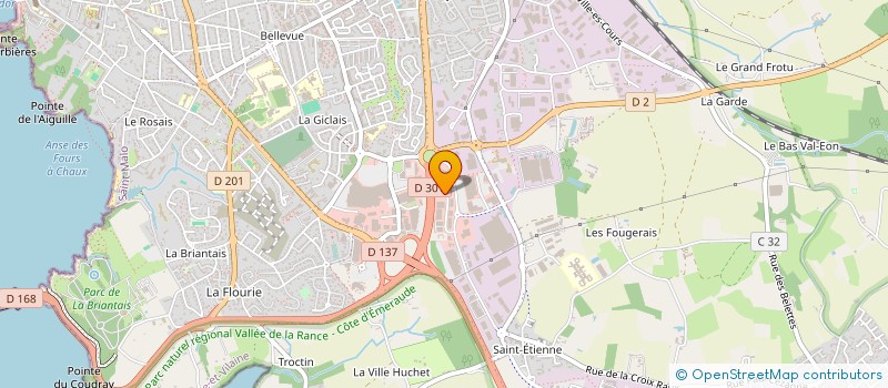 localisation de l'entreprise C.N.T.M à SAINT-MALO