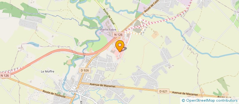 localisation de l'entreprise C. NATUREL  SOUAL