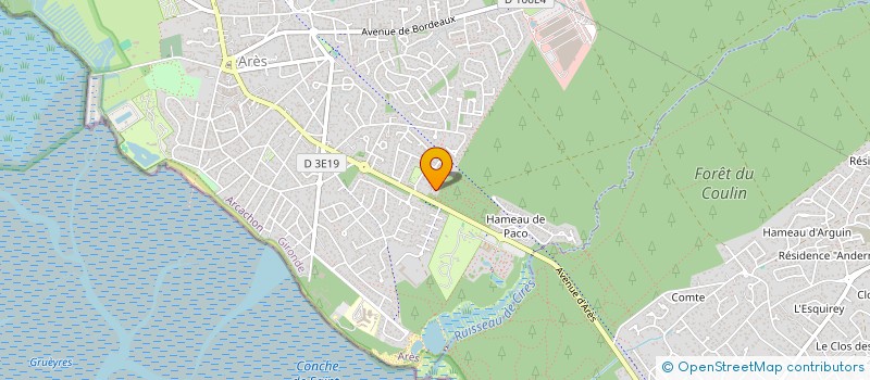 localisation de l'entreprise C-NEL IMMO  ARES