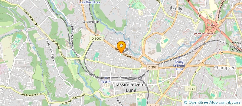 localisation de l'entreprise C'NEO  TASSIN-LA-DEMI-LUNE