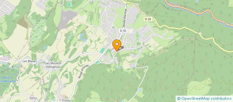 localisation de l'entreprise C. NEPLAZ  LYAUD